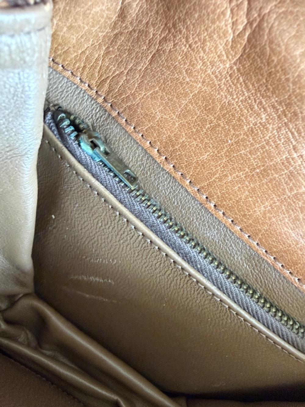Brown Leather Hand Bag - Picture 5 of 7